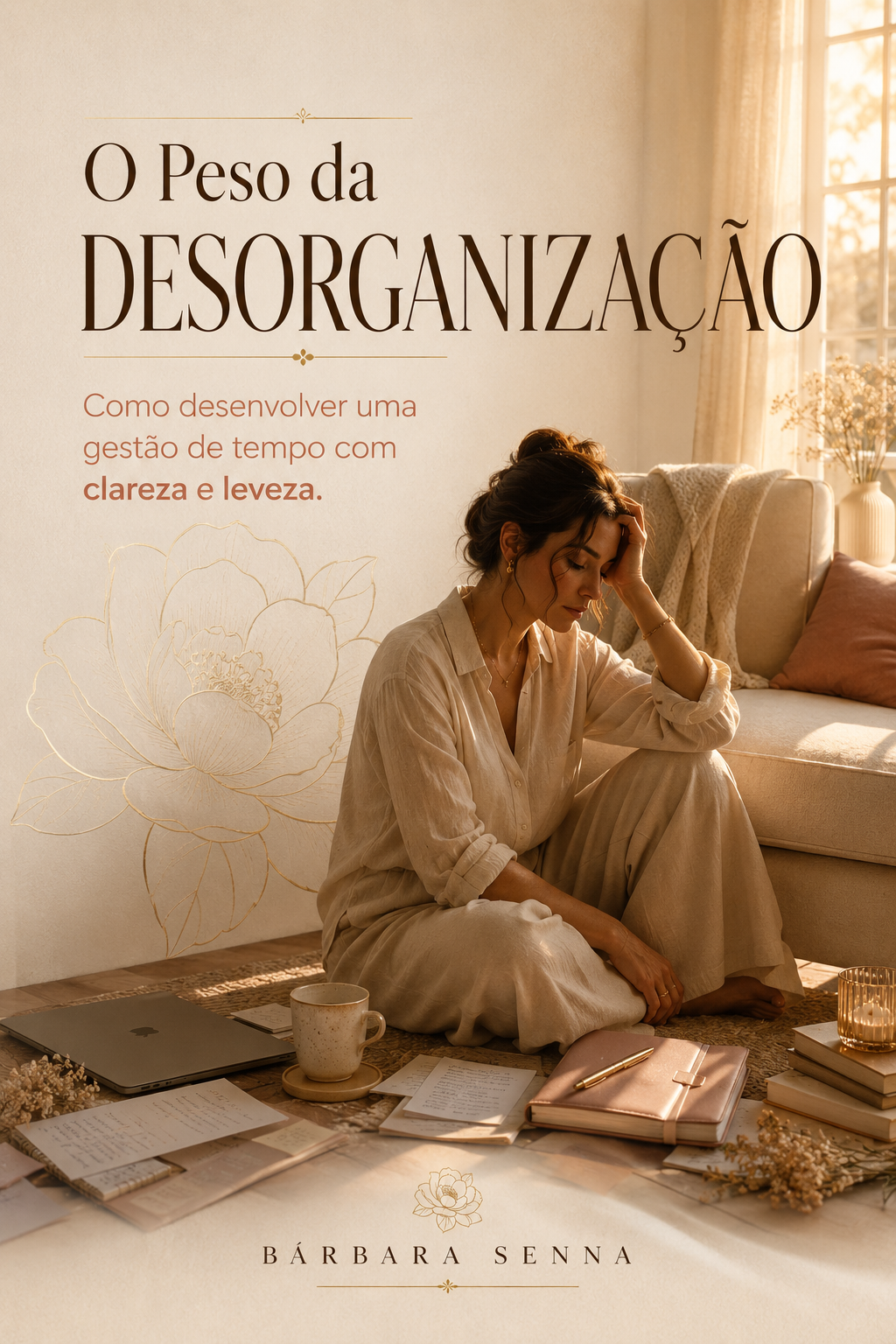 Capa de O Peso da Desorganização